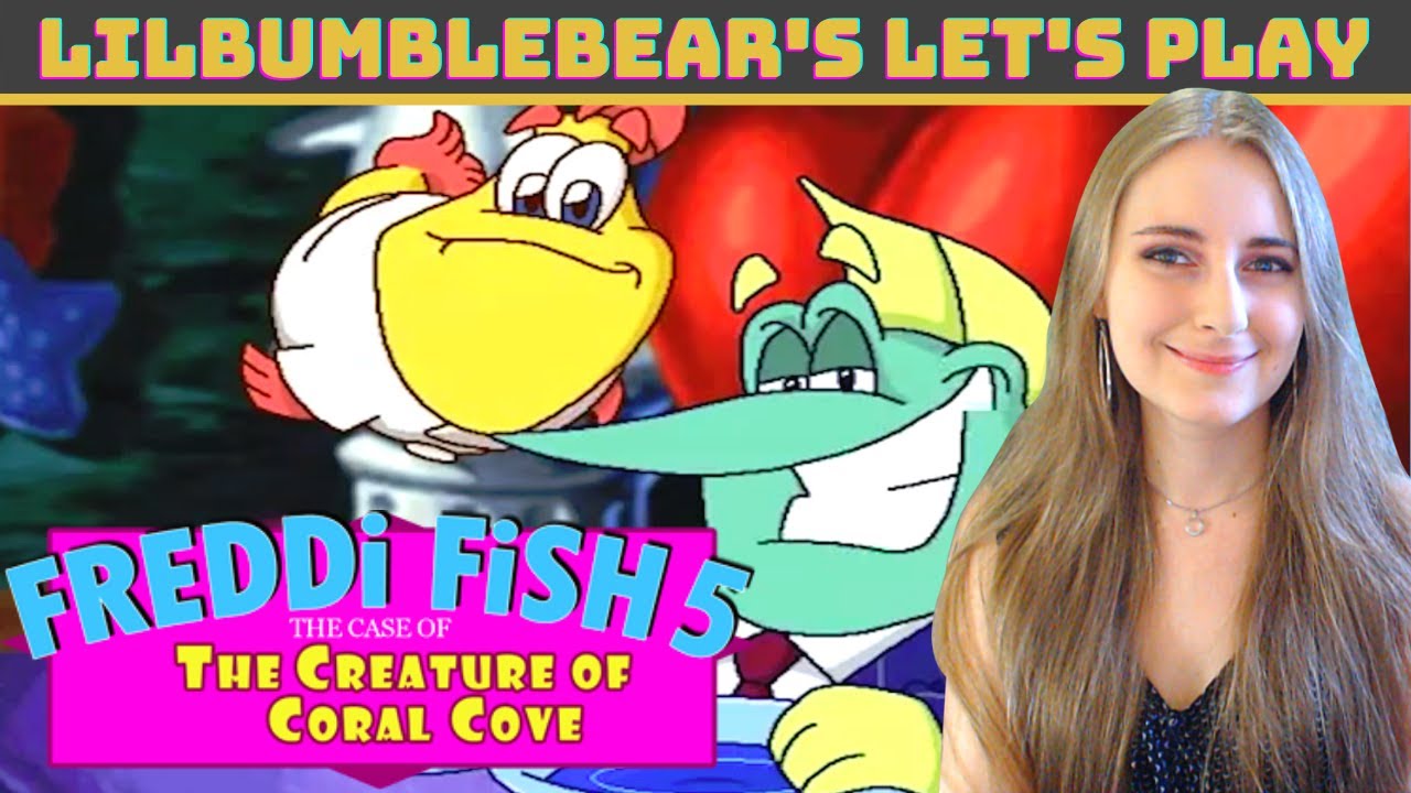 Freddi Fish The Case of the Creature of Coral Cove Full Gameplay