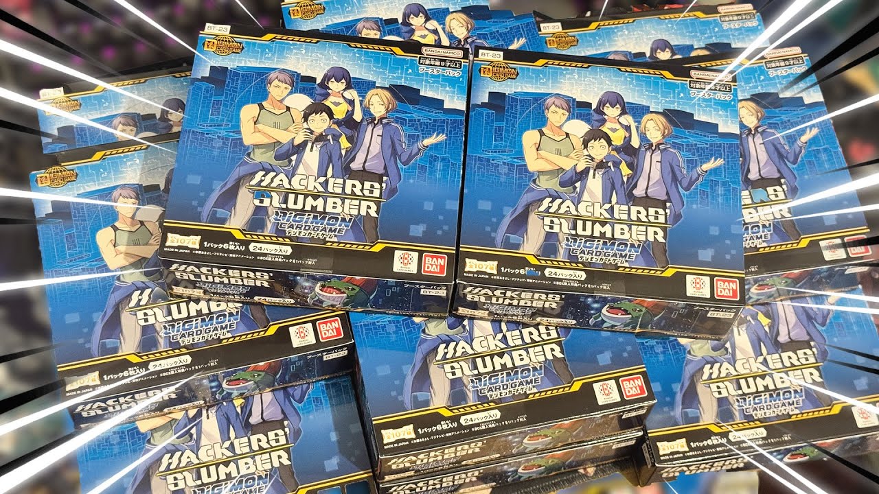 The WORST Case of BT23 Possible?! Digimon Card Game Hackers' Slumber Opening