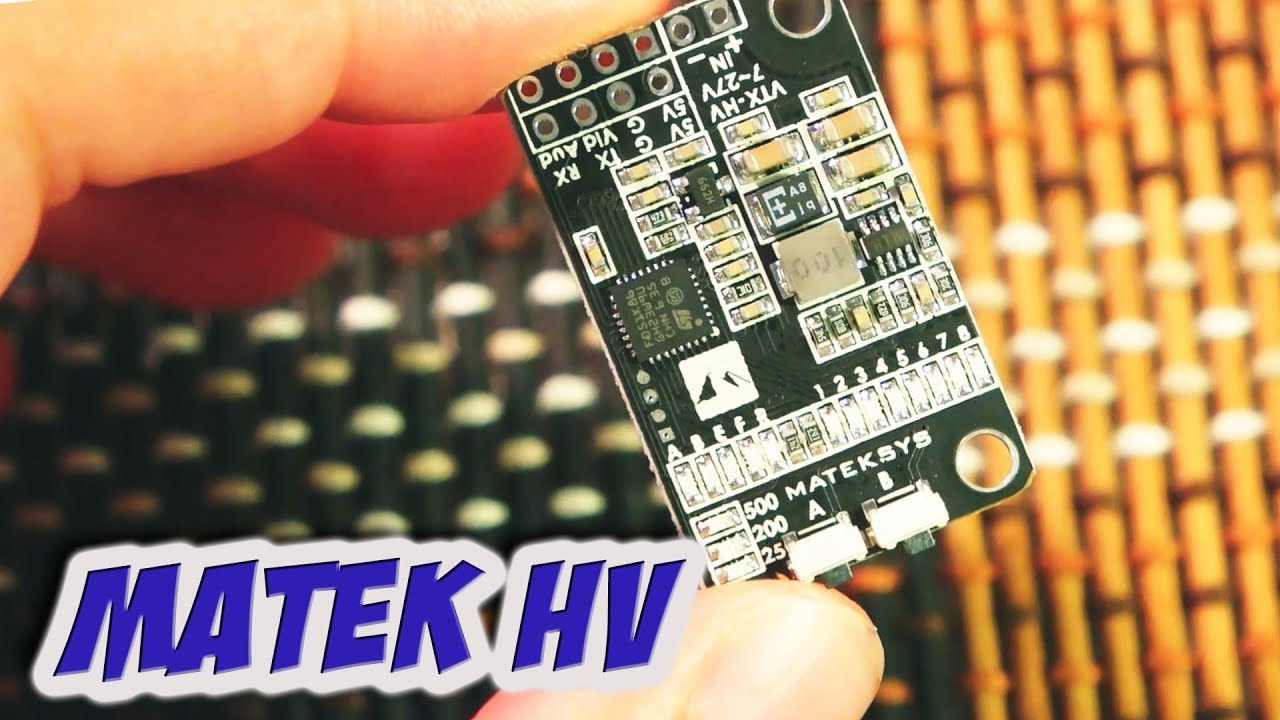 ✔ Полный аналог Tbs Unify или IRC Tramp за полцены? Обзор, замеры, тесты. [MATEK VTX HV]