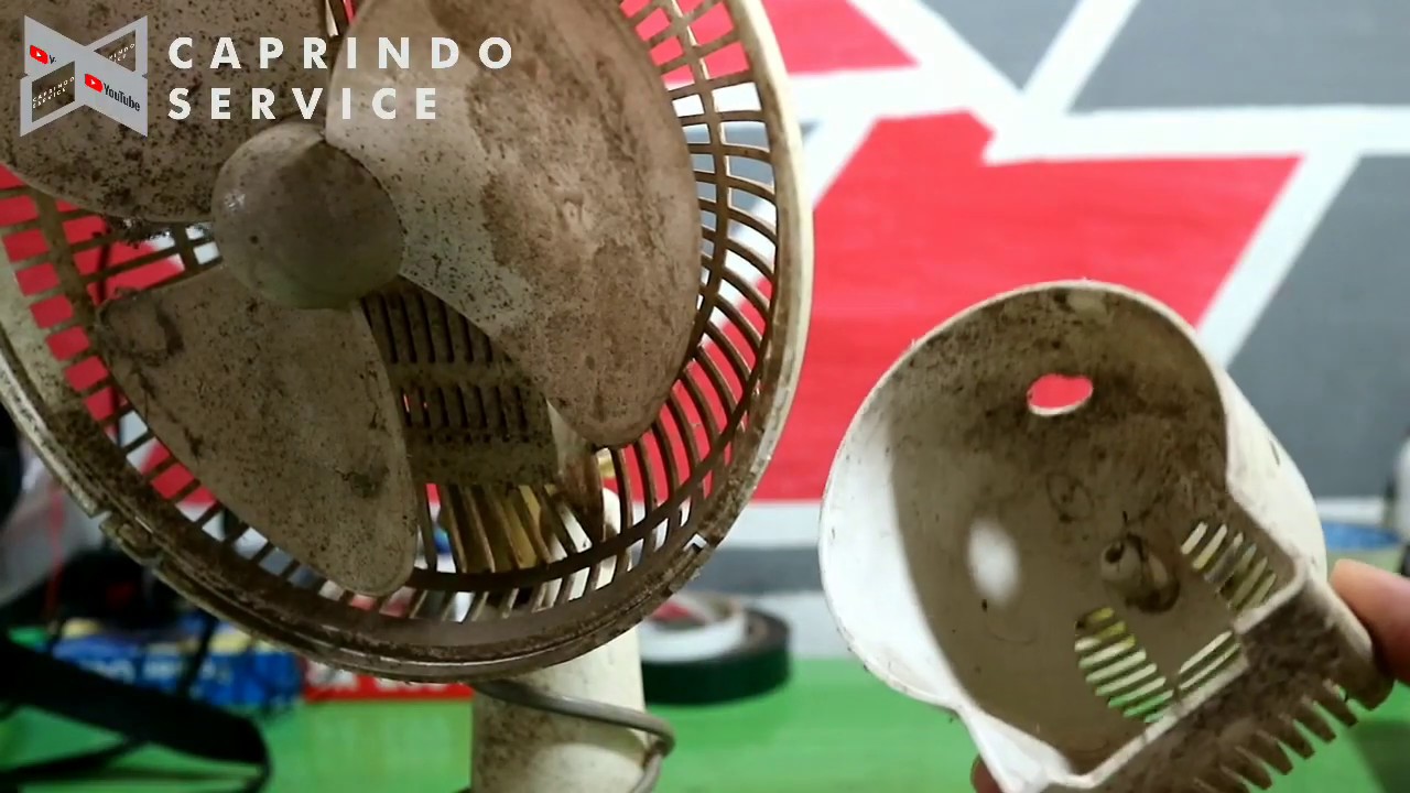 Restorasi Kipas Angin Mini Dari Rongsokan