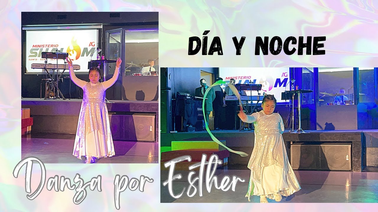 “Día y noche” danza cristiana con alas , Esther Peralta