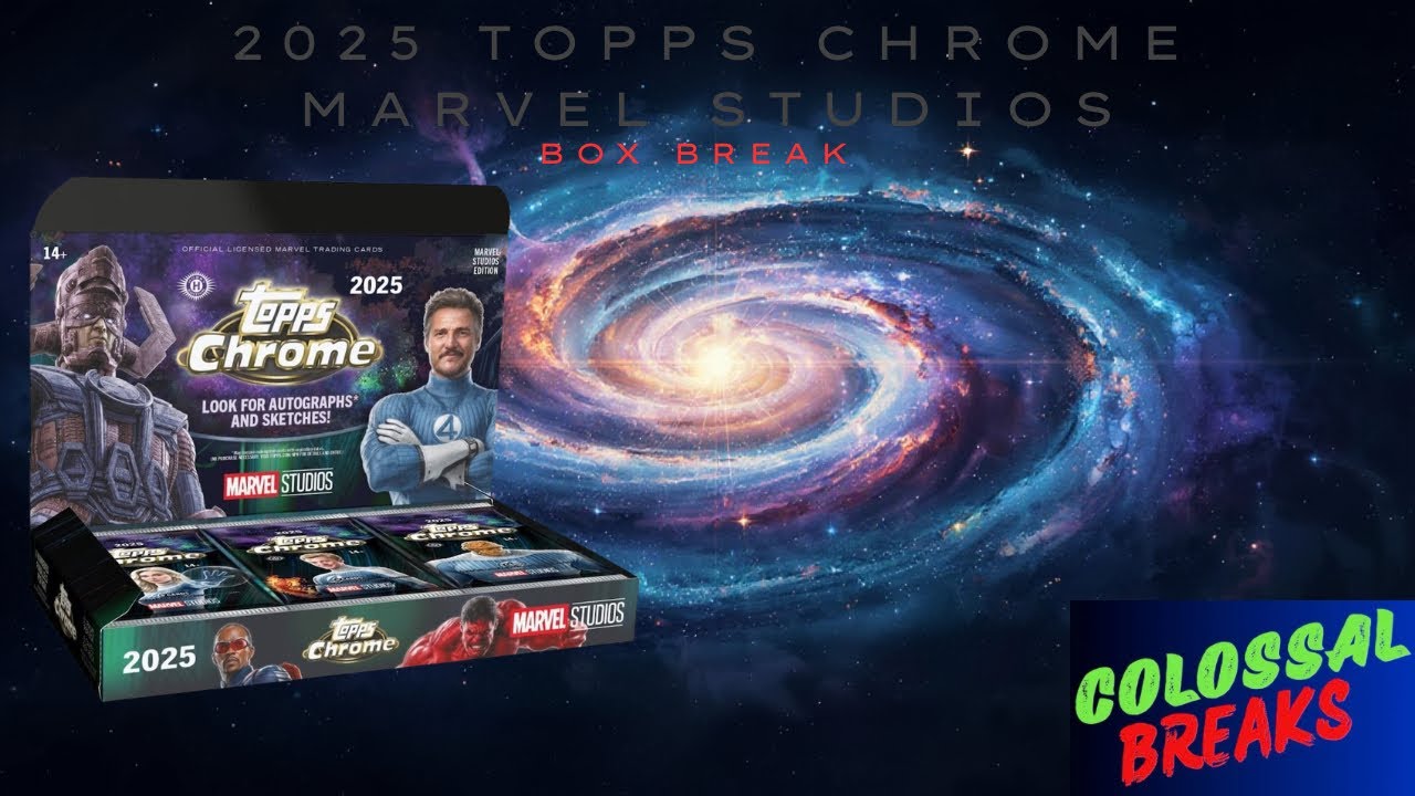 Распаковка коллекционного бокса Topps Marvels Studios 2025 года