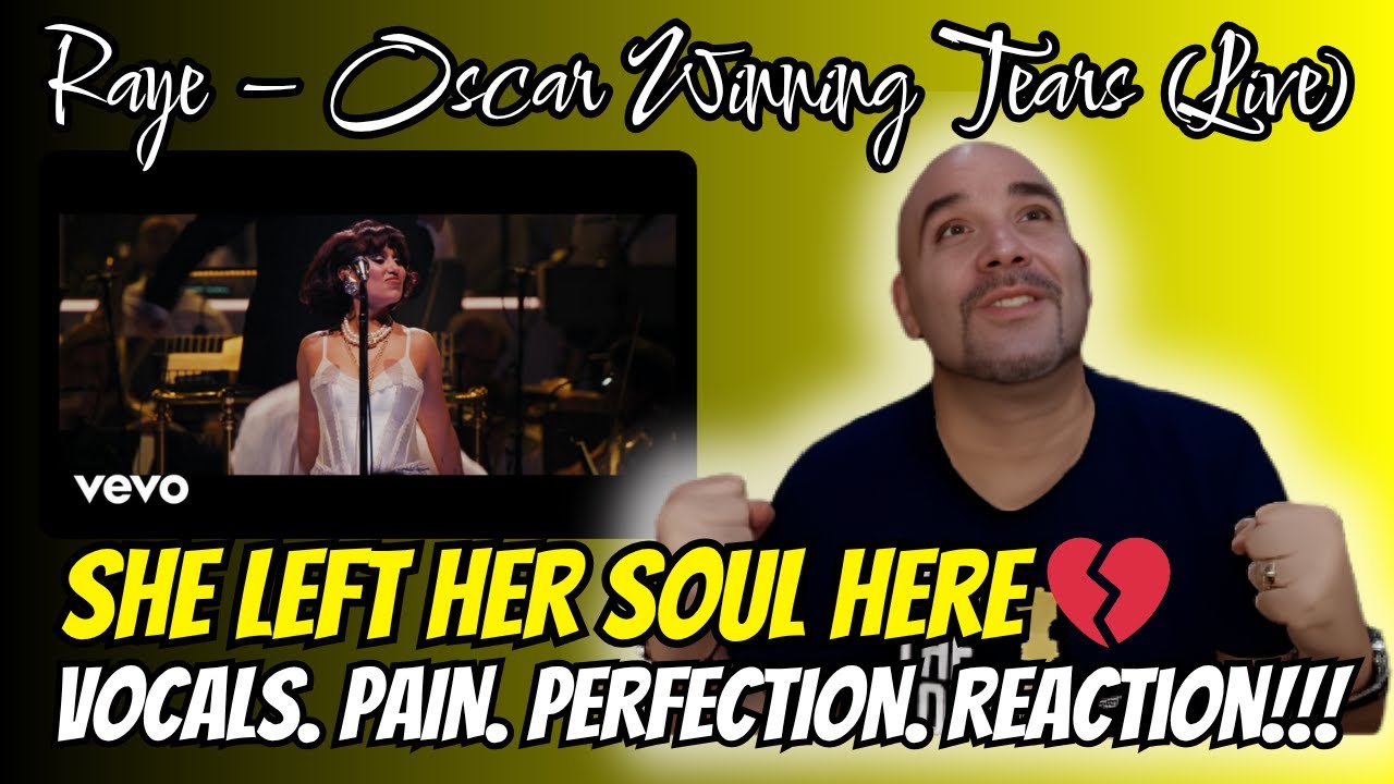 RAYE – Oscar Winning Tears (Live) I Was Not Ready for This...REACTION