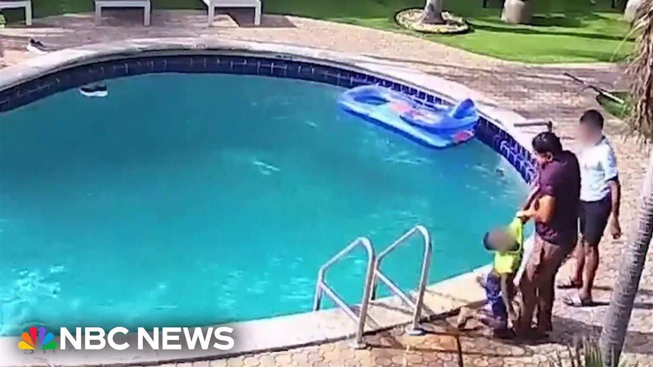 Man saves 6-year-old drowning in Florida pool