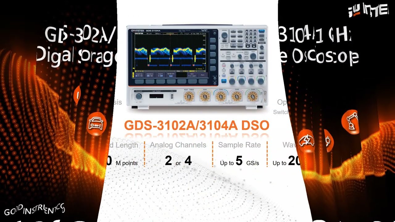 GDS-3100A Series _ 1 GHz Digital Storage Oscilloscopes Introduction