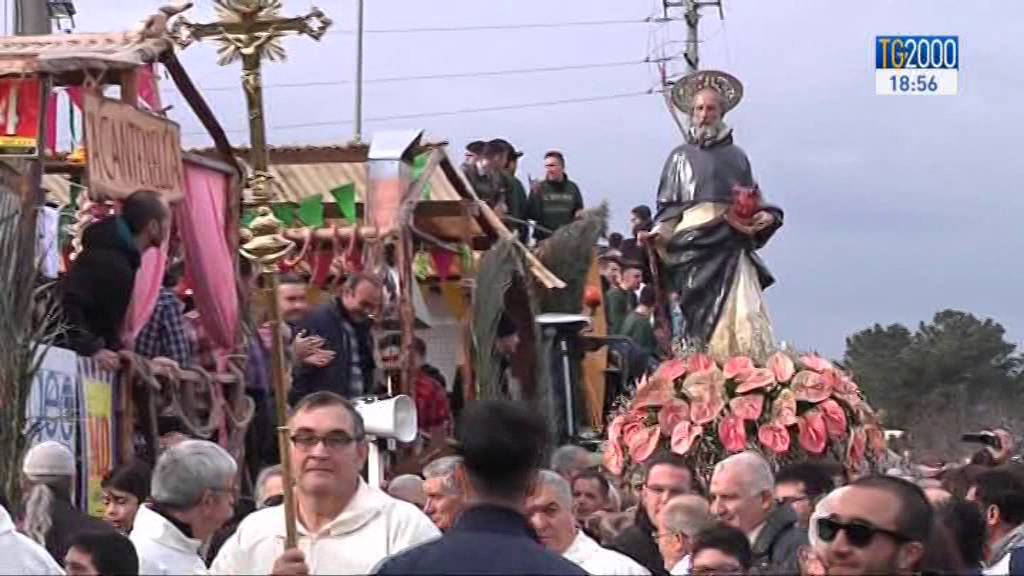 La festa di Sant'Antuono a Macerata Campania
