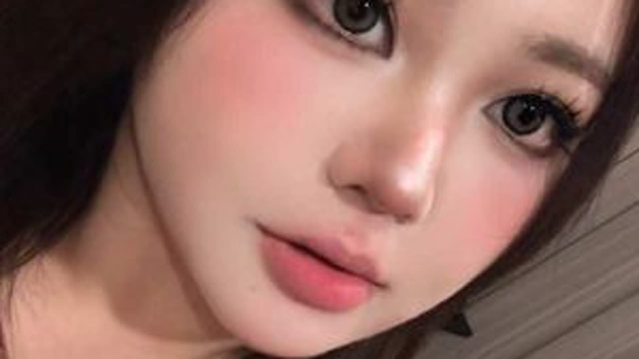 不一样的氛围感亚裔妆~就是这样冷脸萌！！ #妆容教程 #亚裔妆容 #方圆脸妆容 #潮妆研究所 #氛围感妆容