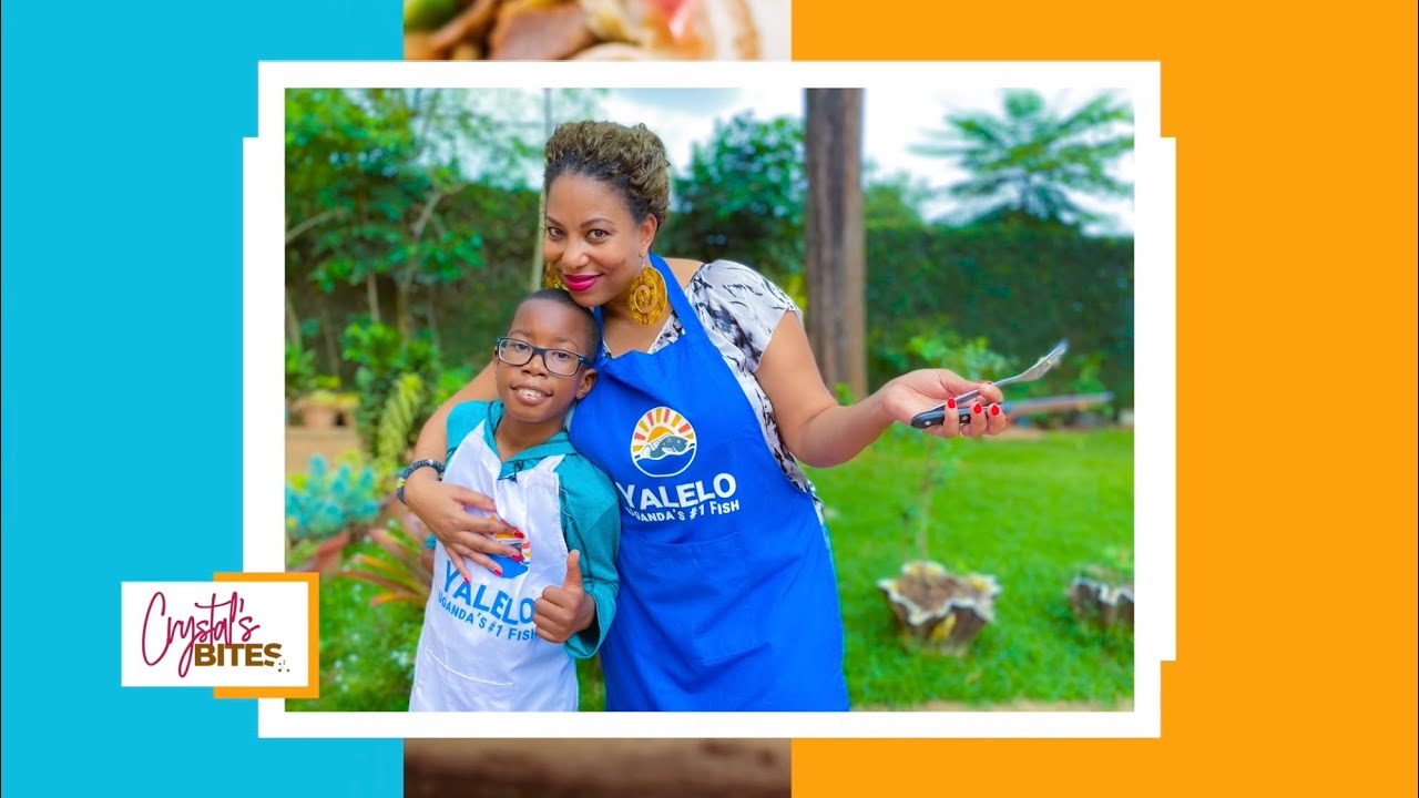 CRYSTAL’S BITES - WHOLE OVEN BAKED TILAPIA ON A BED OF ROASTED VEGGIES WITH YALELO UGANDA!
