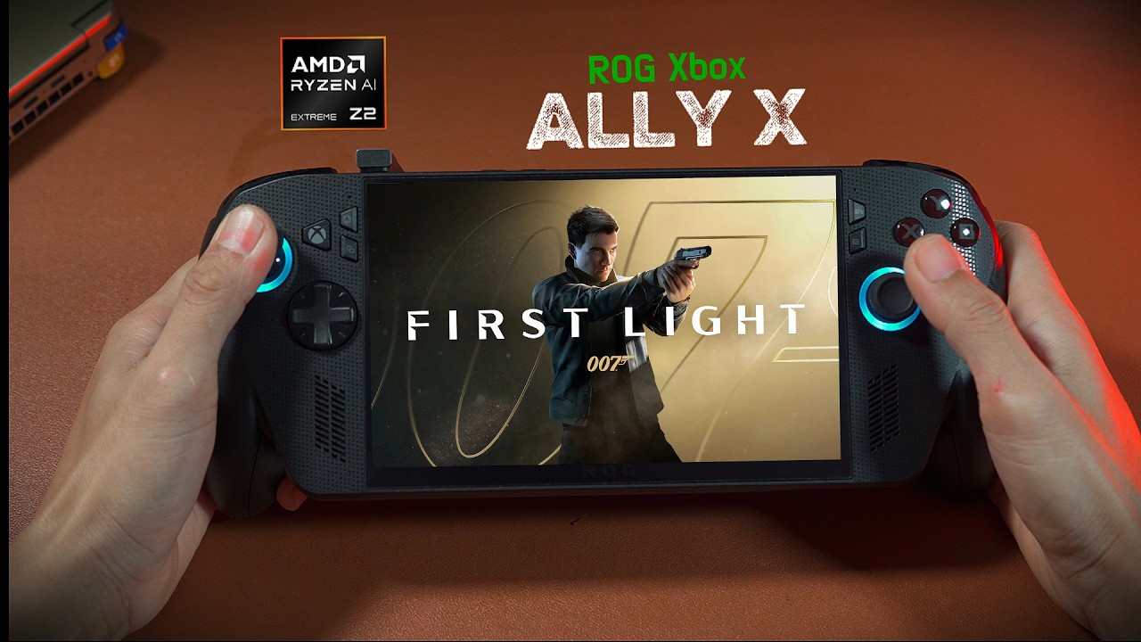 007 first light _ Asus ROG Xbox Ally X | Low-High Settings | 35W | 1080p | Gameplay | Let's See