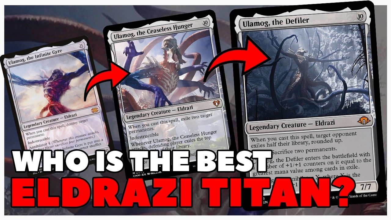 Who are the NEW Eldrazi Titans, and which is THE BEST?  Magic the Gathering's Eldritch Horrors #mtg
