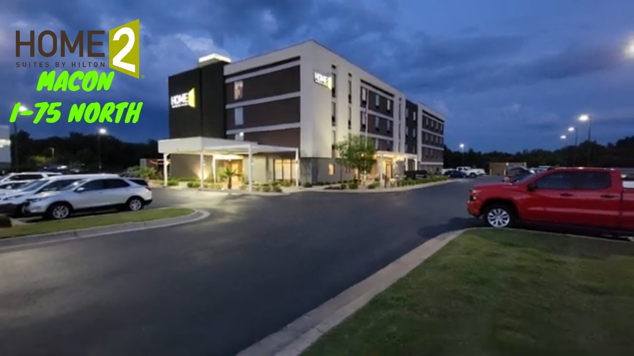 Полный тур по отелю: Home2 Suites Macon I-75 North, Мейкон, Джорджия