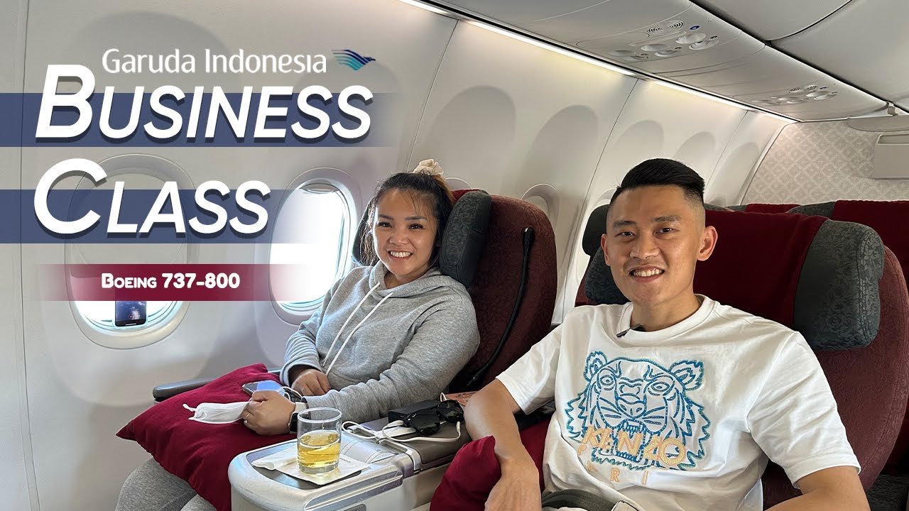 BUSINESS CLASS GARUDA INDONESIA B737-800 || JAKARTA - AMBON || PELAYANAN TERBAIK || REVIEW PESAWAT