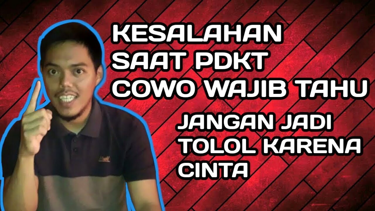 Hal yang harus di hindari cowo saat PDKT