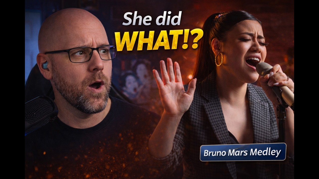 Morissette isn't real&hellip; Bruno Mars Medley Reaction
