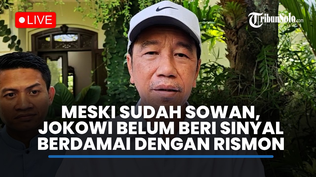 🔴LIVE : Rismon Sianipar Minta Maaf Sampai Datang ke Solo, Jokowi Belum Beri Sinyal untuk Damai