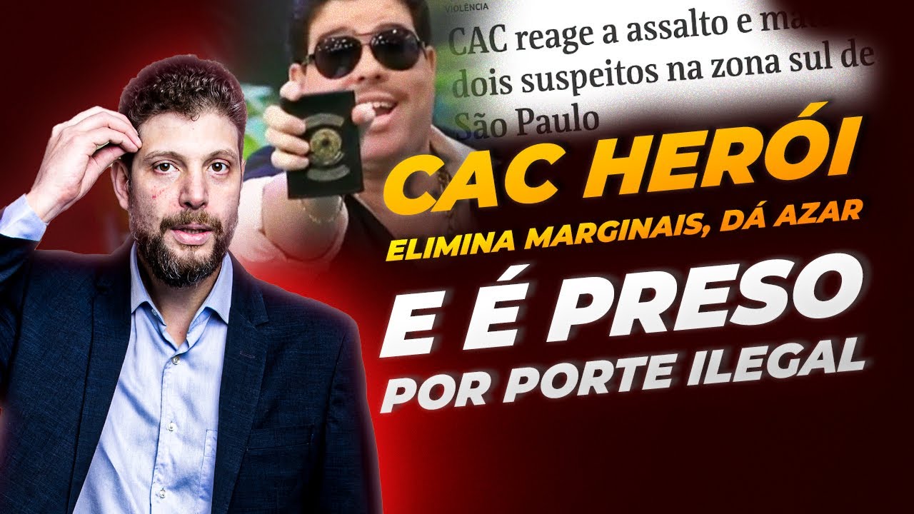 DEU AZAR: CAC &eacute; PRESO por ser mais EFICIENTE do que os Valorosos Servidores
