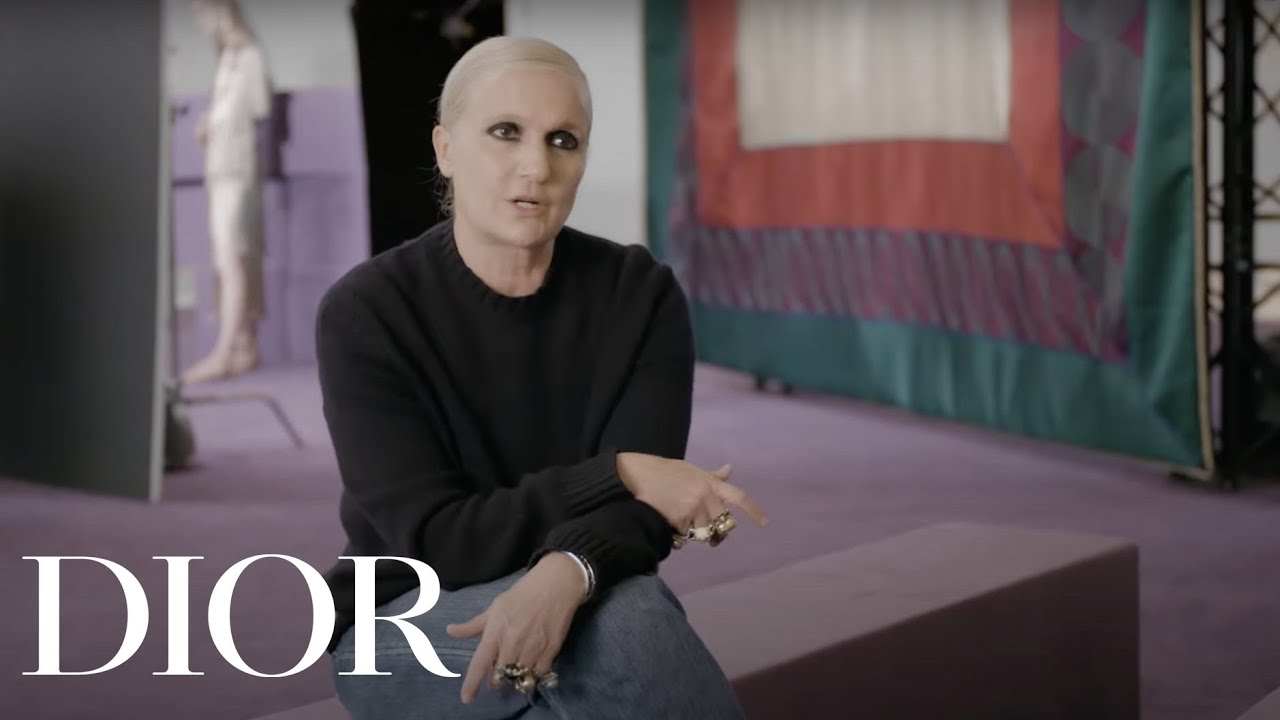 Maria Grazia Chiuri talks Dior Spring-Summer 2020 Haute Couture