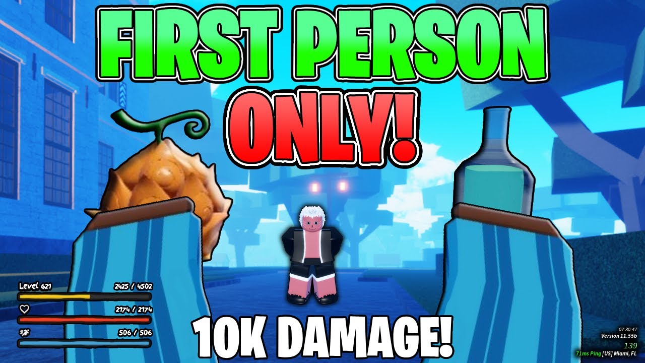 [GPO] FIRST PERSON POV ONLY CHALLENGE! (10K DAMAGE)