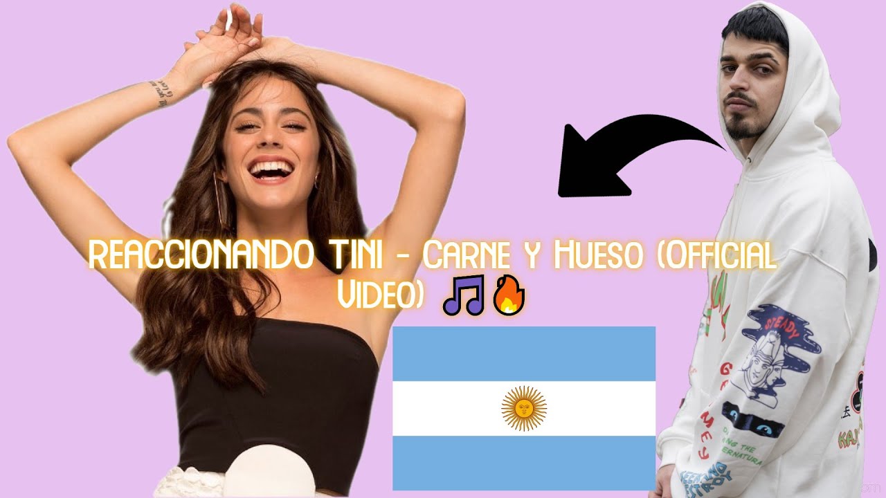 REACCIONANDO TINI - Carne y Hueso (Official Video) 🎵🔥