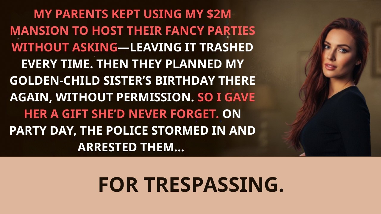 My parents kept breaking into my $2M beach mansion, so I sold it and let them panic