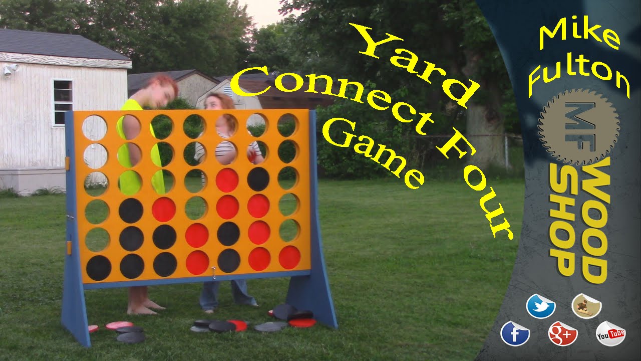 Yard Size Connect Four Game