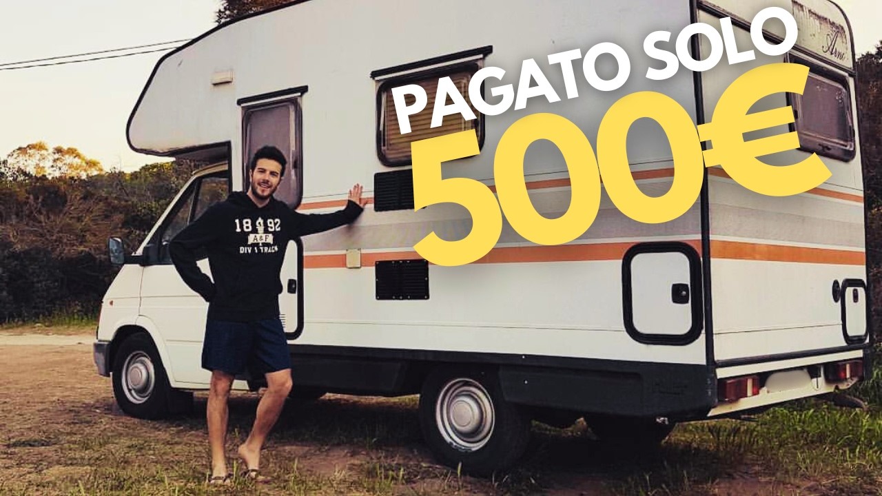 Ho comprato un CAMPER a 500€ ⎟ Ecco com'è andata!