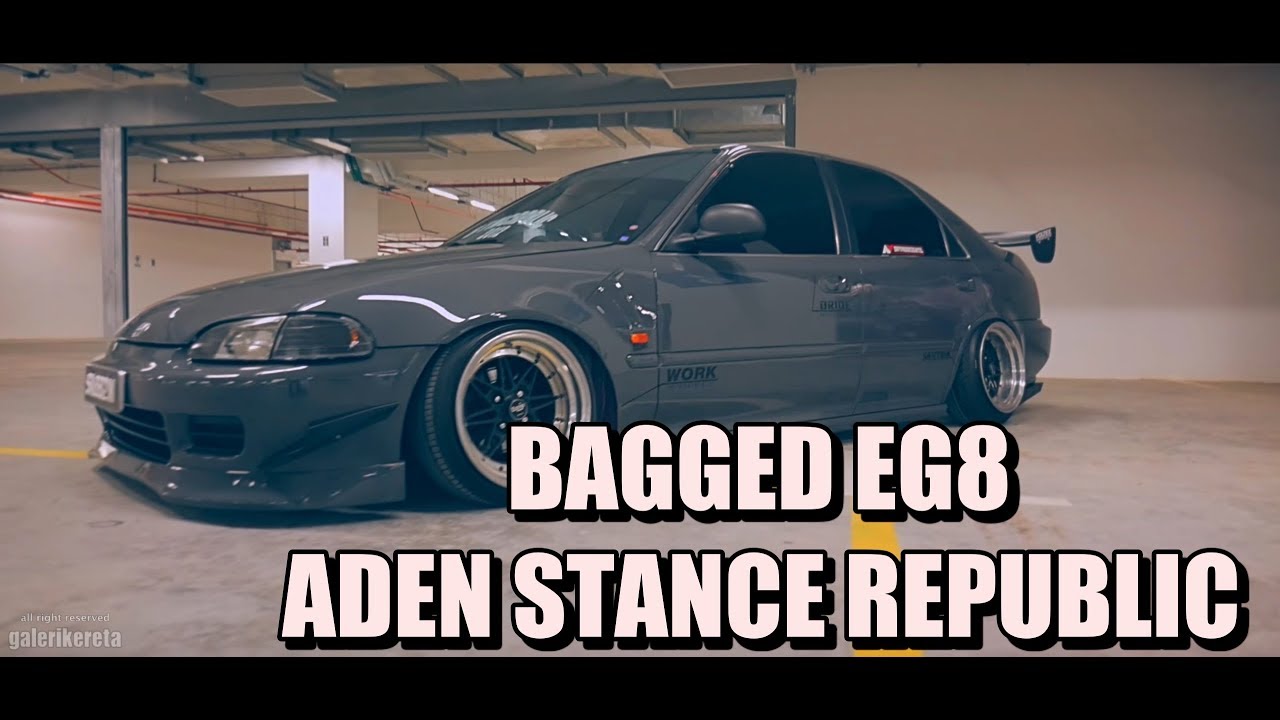 Bagged Civic EG8 Aden Stance Republic