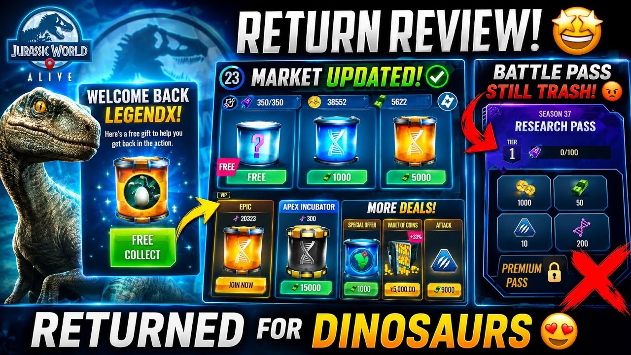 🦖 The Market Improved... So Why Is the Battle Pass Still So Bad? 🤦&zwj;♂️