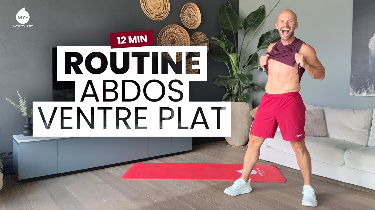 🔥 12 min routine ABDOS VENTRE PLAT - Alexandre Mallier - Move Your Fit