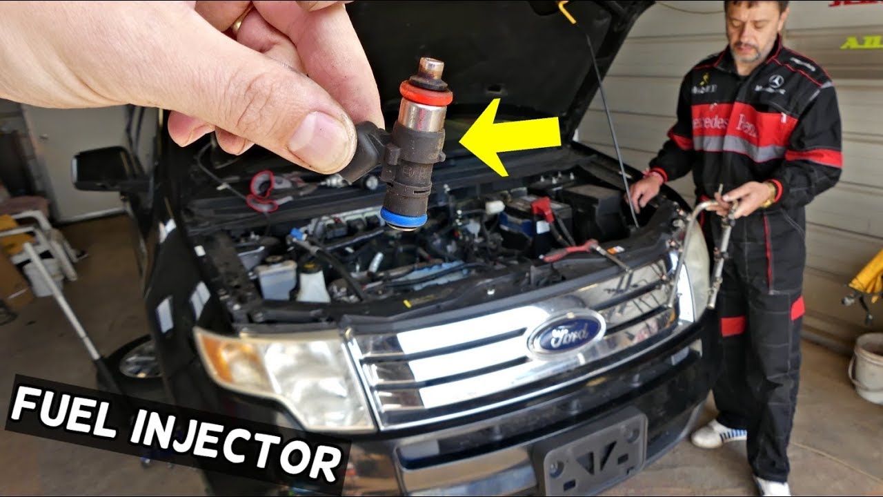 Замена топливной форсунки Ford Edge 3.5 Taurus Fusion Flex Lincoln MKX MKZ