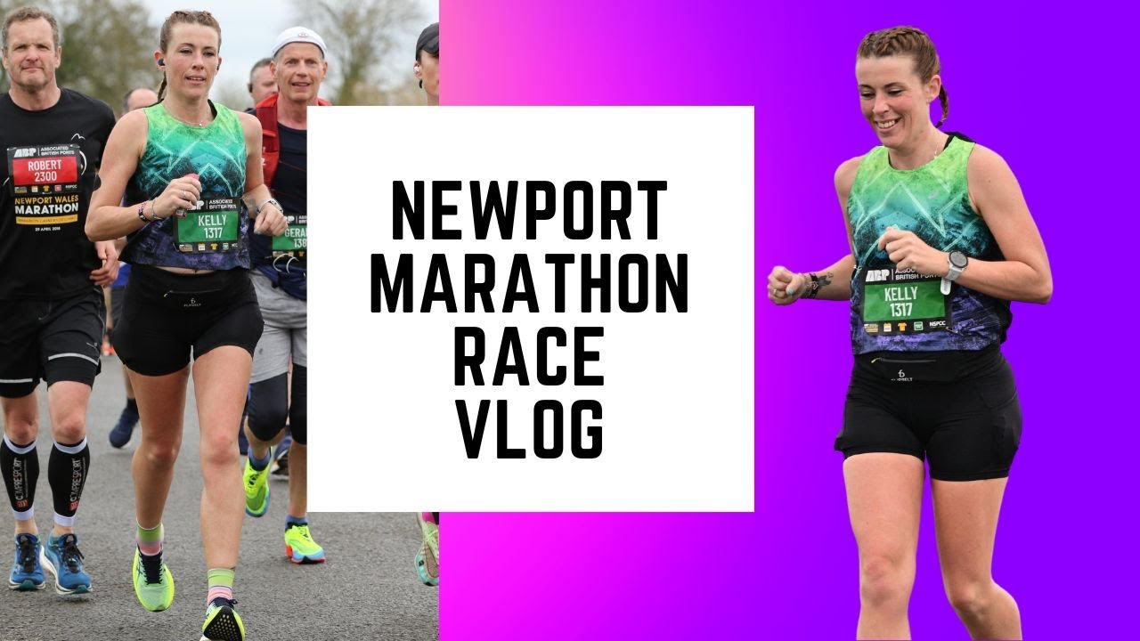 NEWPORT MARATHON RACE DAY! I Knew Running It Would Be Tough. But It Was Amazing!