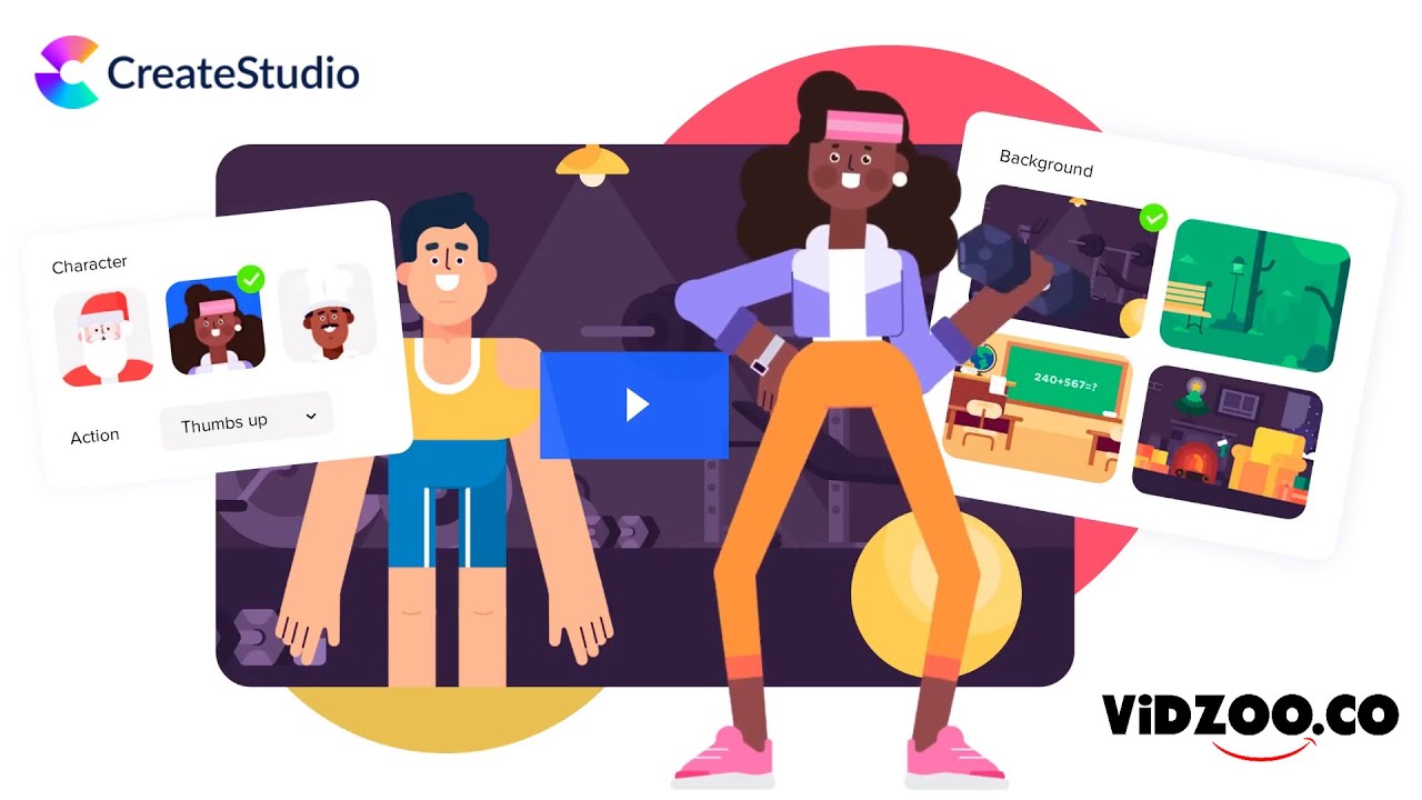 How To Make Explainer Animation in CreateStudio for Beginners