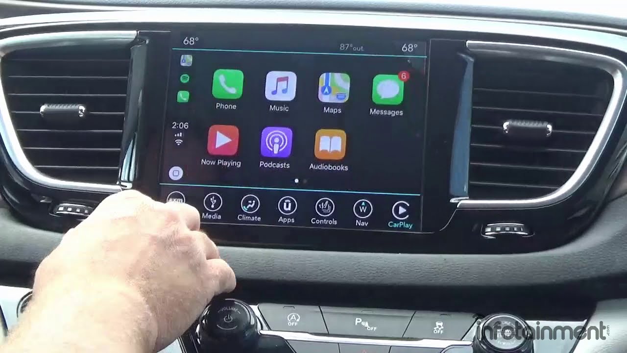 2017-2019 Chrysler Pacifica - Factory UConnect Radio Upgrades - Easy Plug & Play Install