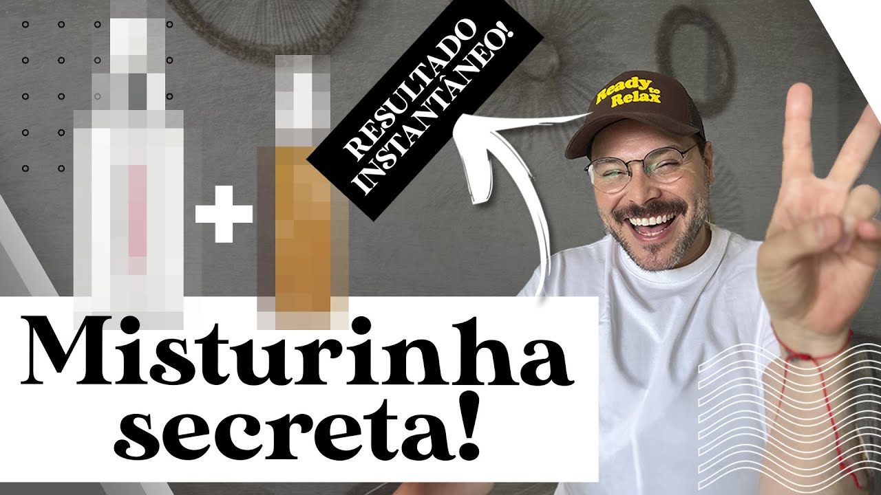 MEU SEGREDO: misturinha ANTIFRIZZ e contra PONTAS SECAS!
