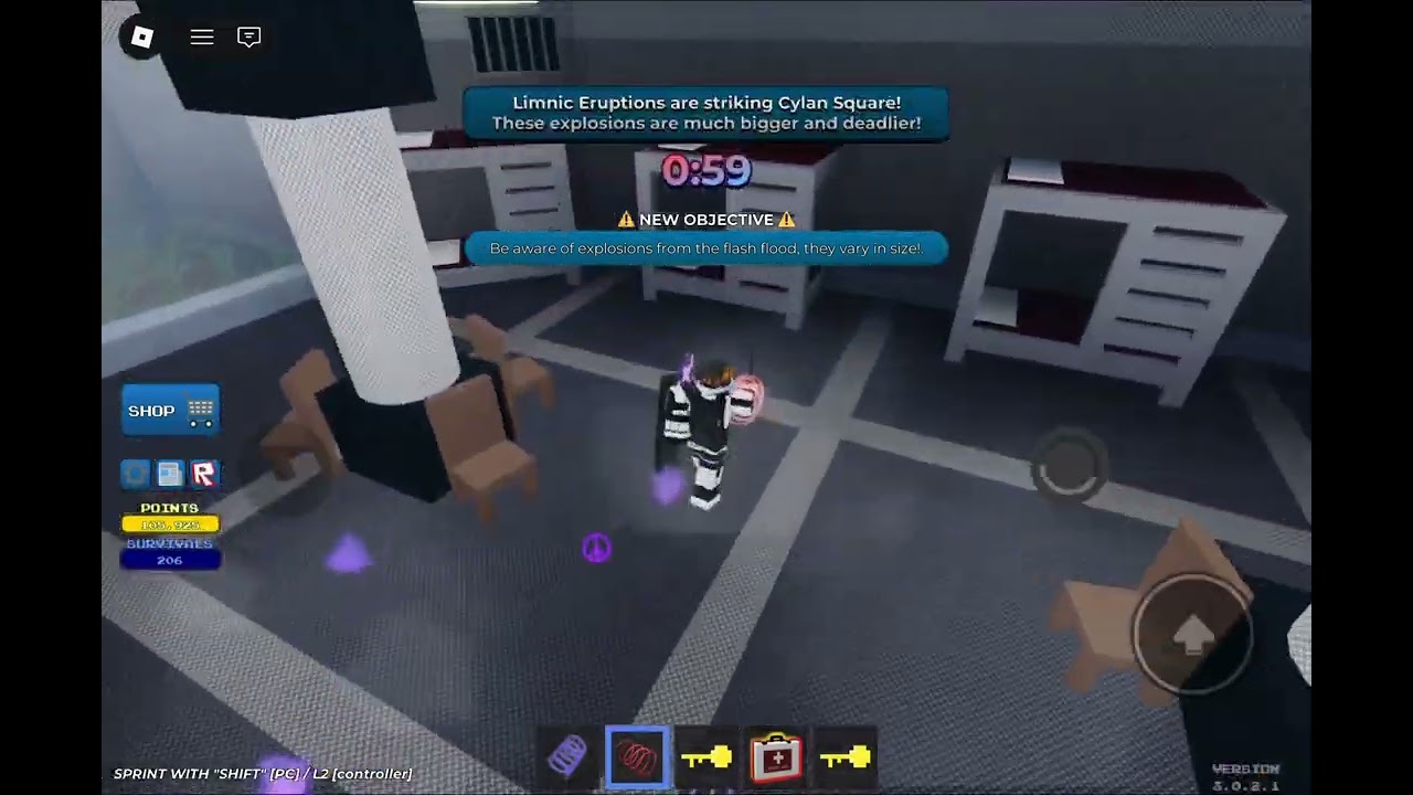 Roblox Disaster Warning Super Flash Flood💦