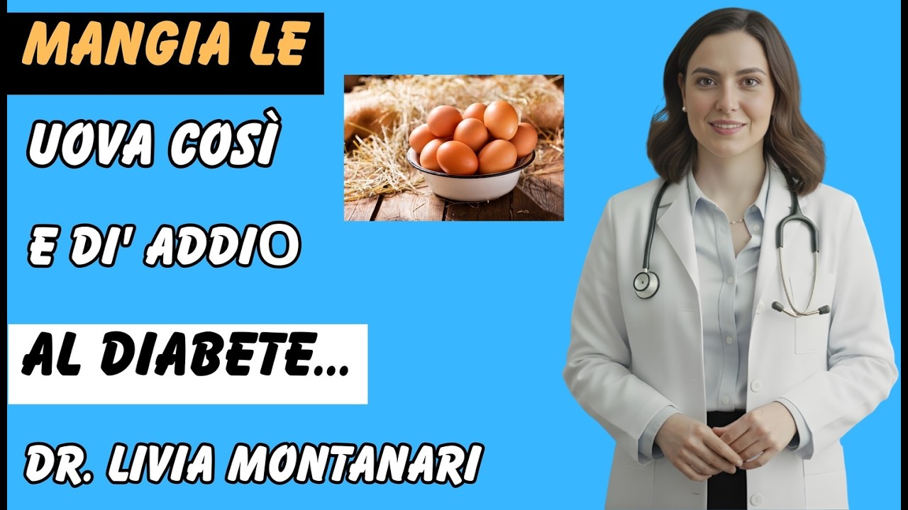 IL MODO CORRETTO di mangiare le uova per i DIABETICI (per controllare la glicemia) IDr. Livia|