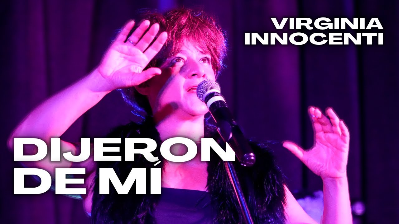 “Dijeron de mí” Virginia Innocenti canta a Tita Merello