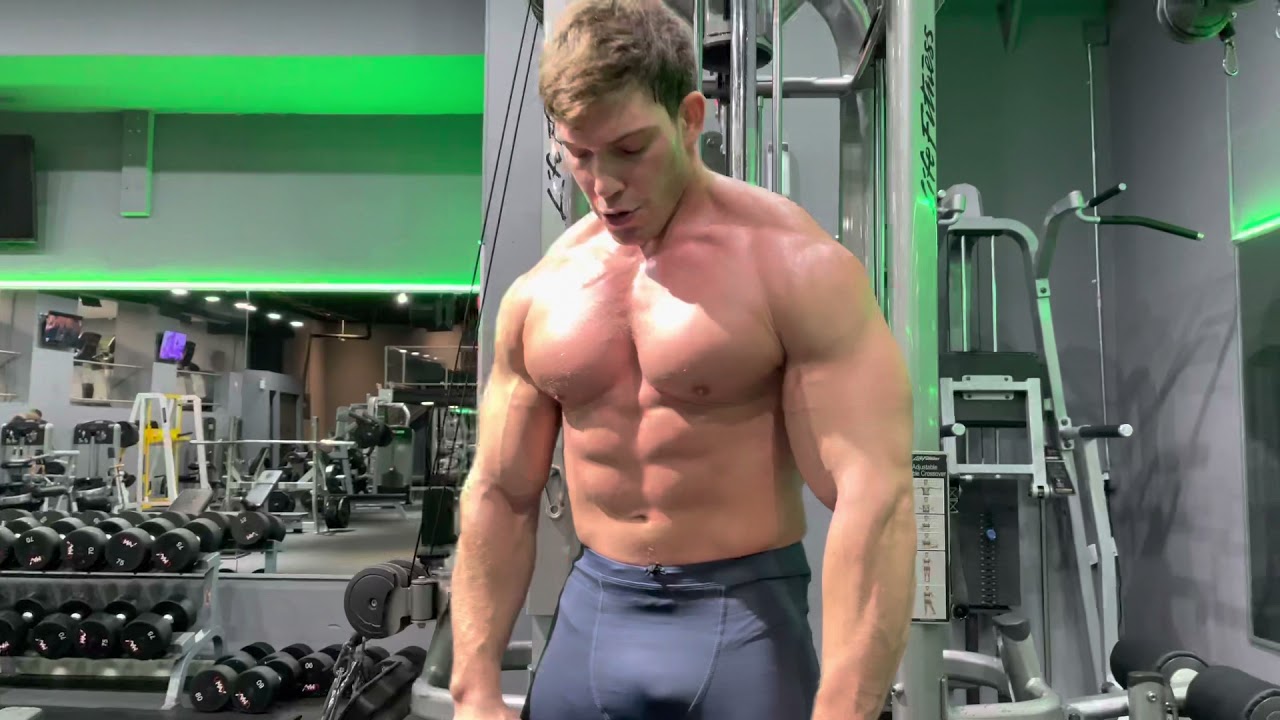 Cable front raise