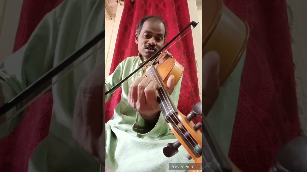 Violin tutorial || Raag khamaj alaap with ornaments on one String