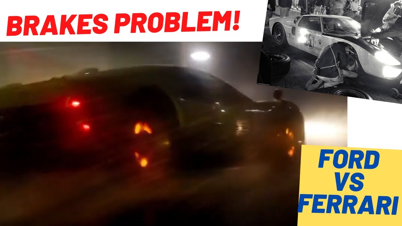 Ford v Ferrari | Le Mans Brakes Failure Scene | Replacing the Whole Brakes System | 1966 24h Le Mans