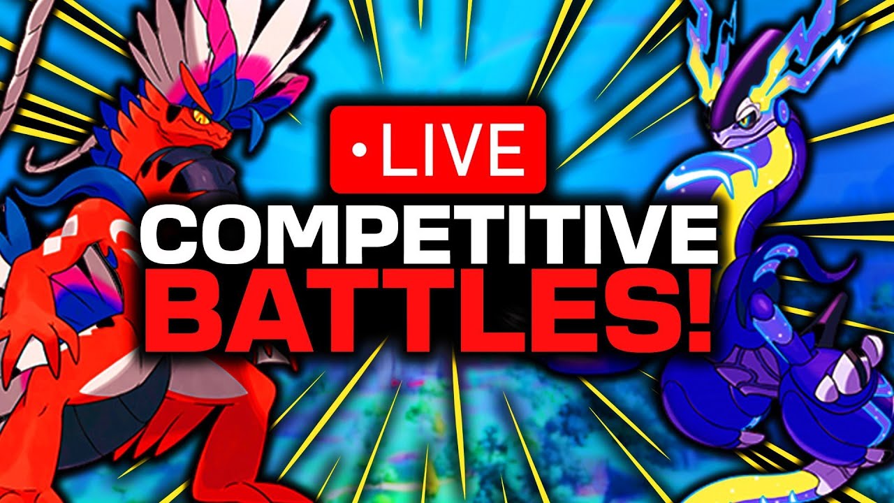 Competitive Battles with Aggressive Rain! | Pok&eacute;mon Scarlet and Violet Competitive