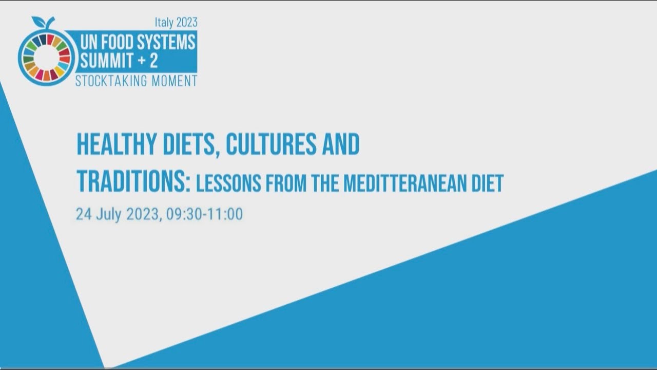 UNFSS+2: Healthy diets, cultures and traditions
