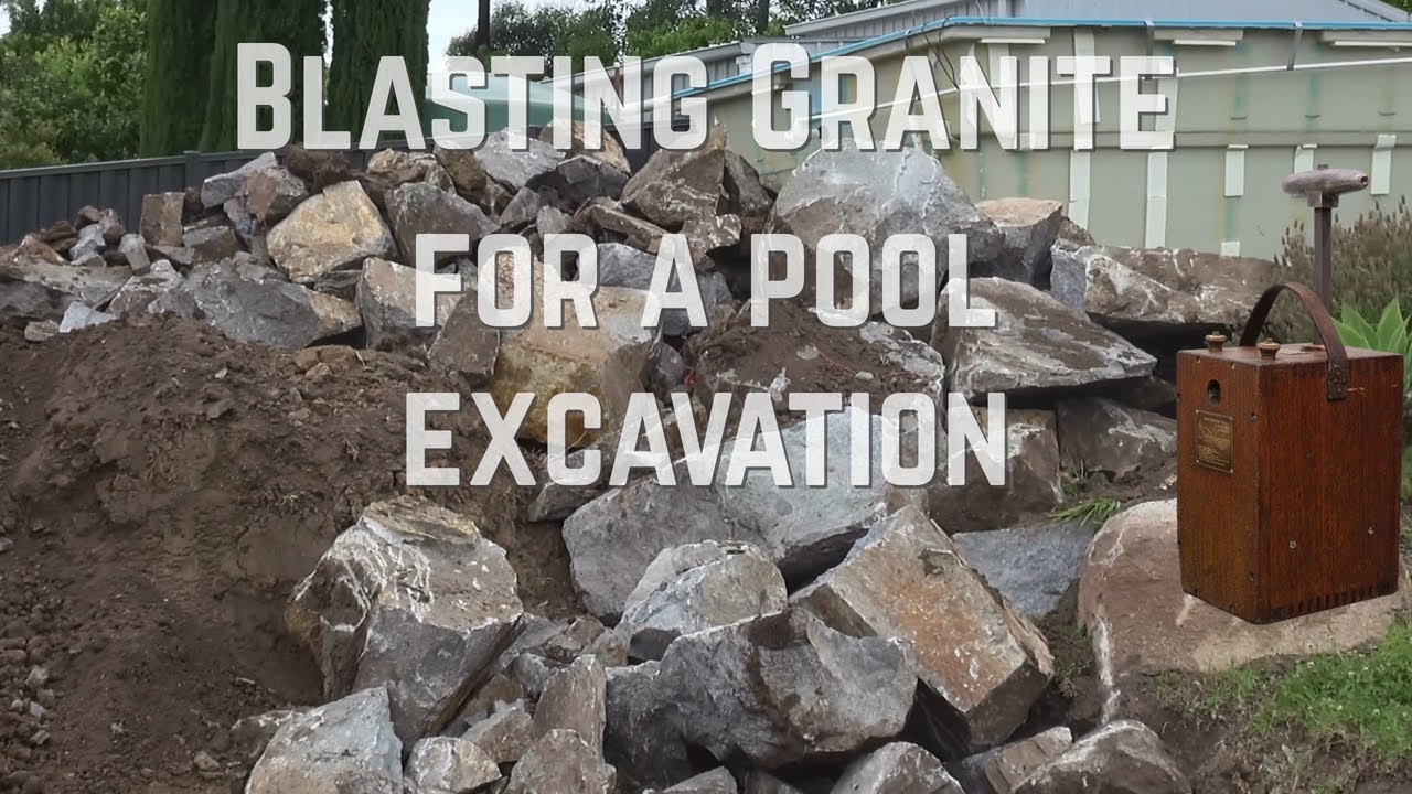 Another pool excavation in Granite country
