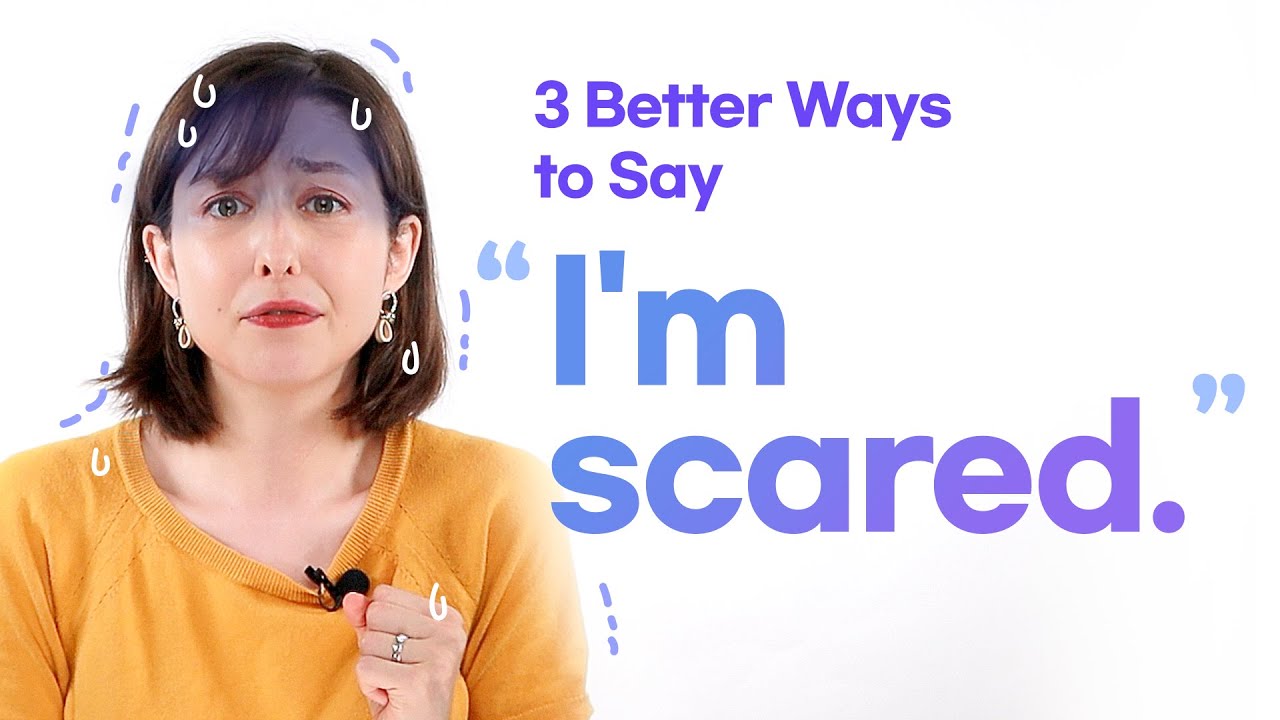 Say this instead of 'I'm scared 😨' | Add Nuance to your Sentences with Spencer