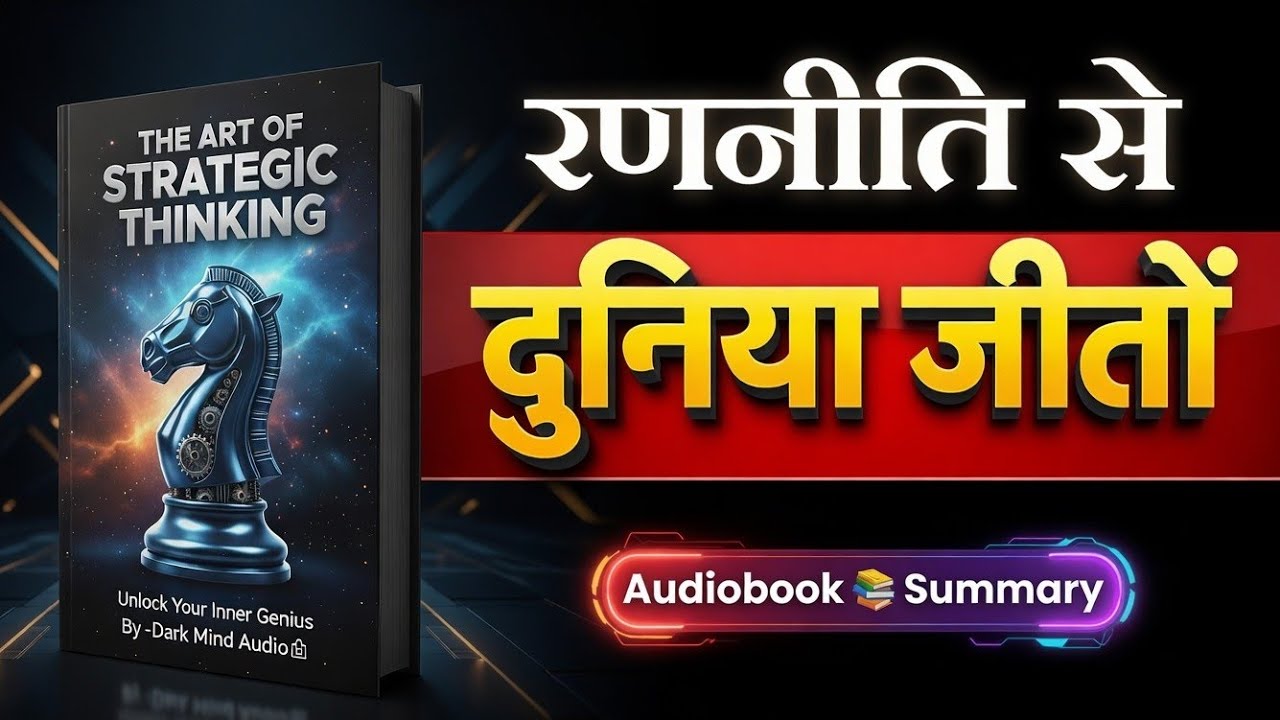 रणनीति से दुनिया जीतो! 🤯 चाणक्य की गुप्त ट्रिक  | Art Of Strategic Thinking |  Audiobook in Hindi