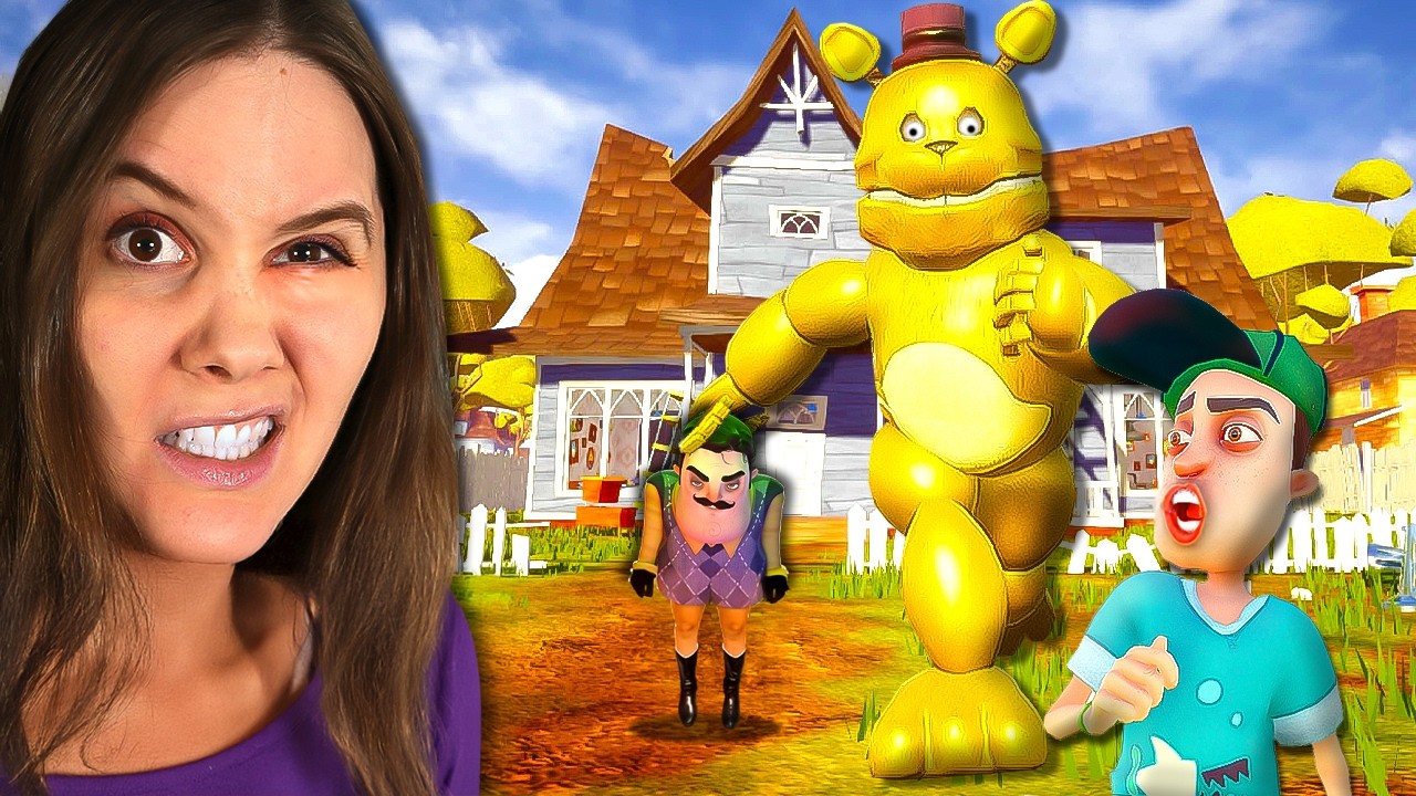 Hello Neighbor, Mut Naapuri MUUTTUI FNAF FREDDY?!