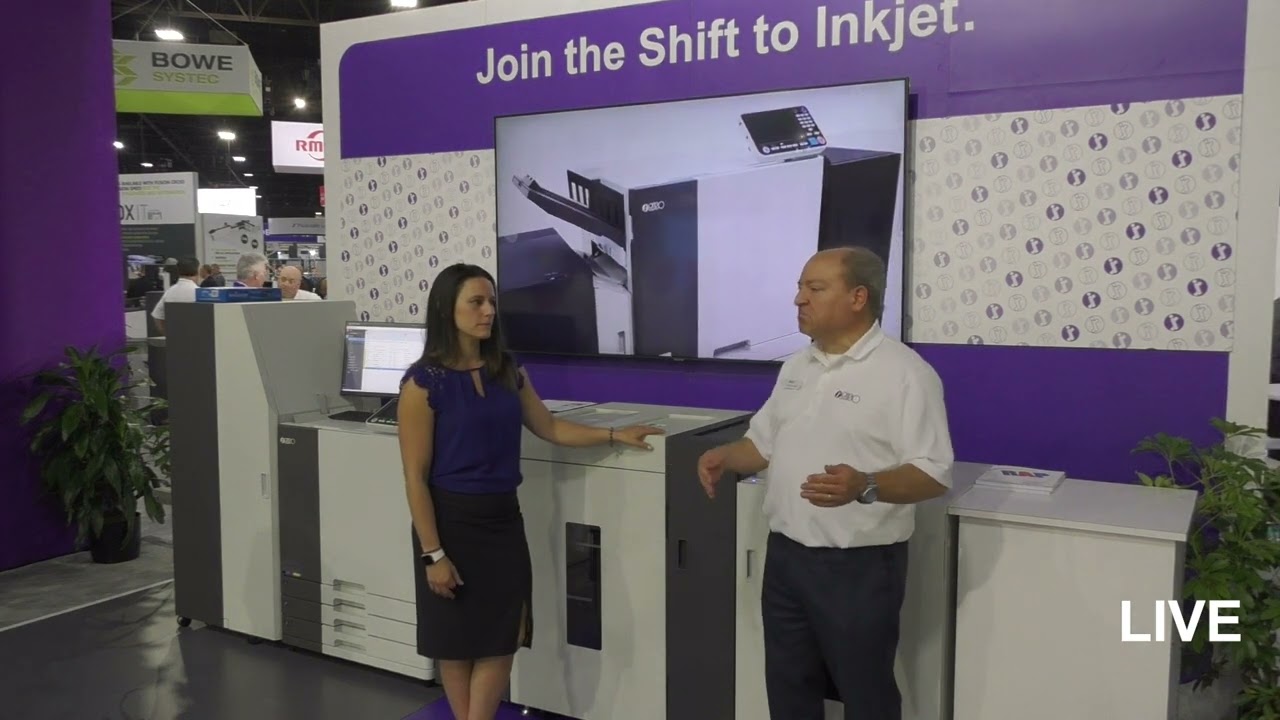 The Official Launch of the VALEZUS T1200 at PRINTING UNITED!
