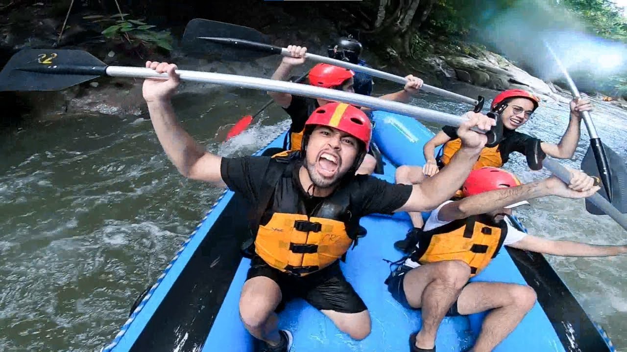 ULU SLIM RIVER White Water Rafting, Perak, Malaysia - Class 3 | Malaysia Travel