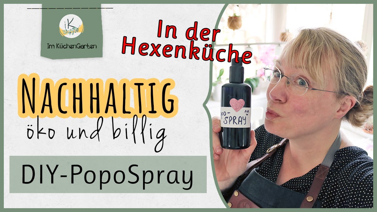💚 Umweltsünde feuchtes Klopapier - ganz einfach ersetzen mit dem Popospray 😊