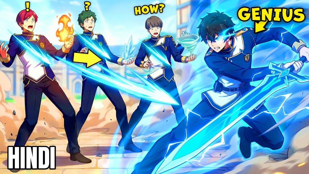 In A School Of Mages, He’s The Only Swordsman With Space-Time Powers! - Manhwa Recaps in Hindi